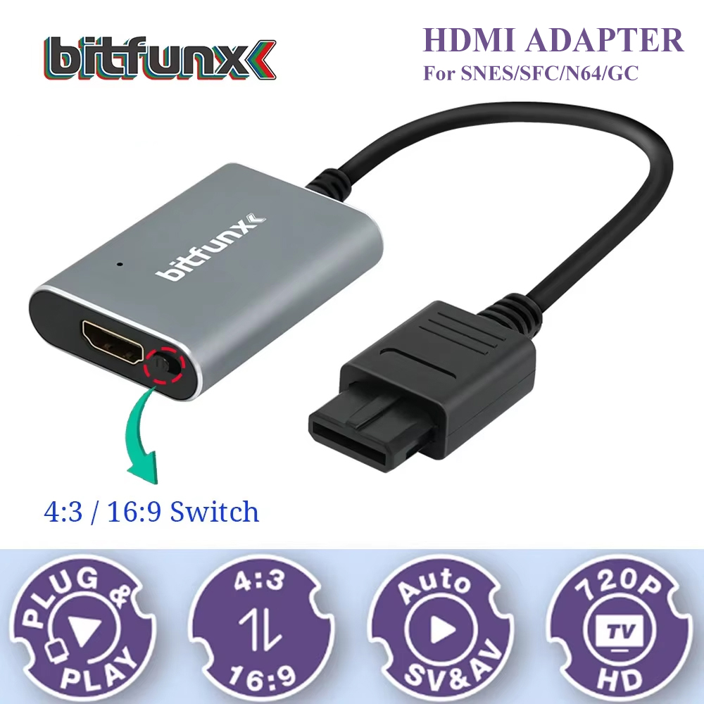 Retro Gaming Nostalgia - Bitfunx 720P Svideo / AV -
