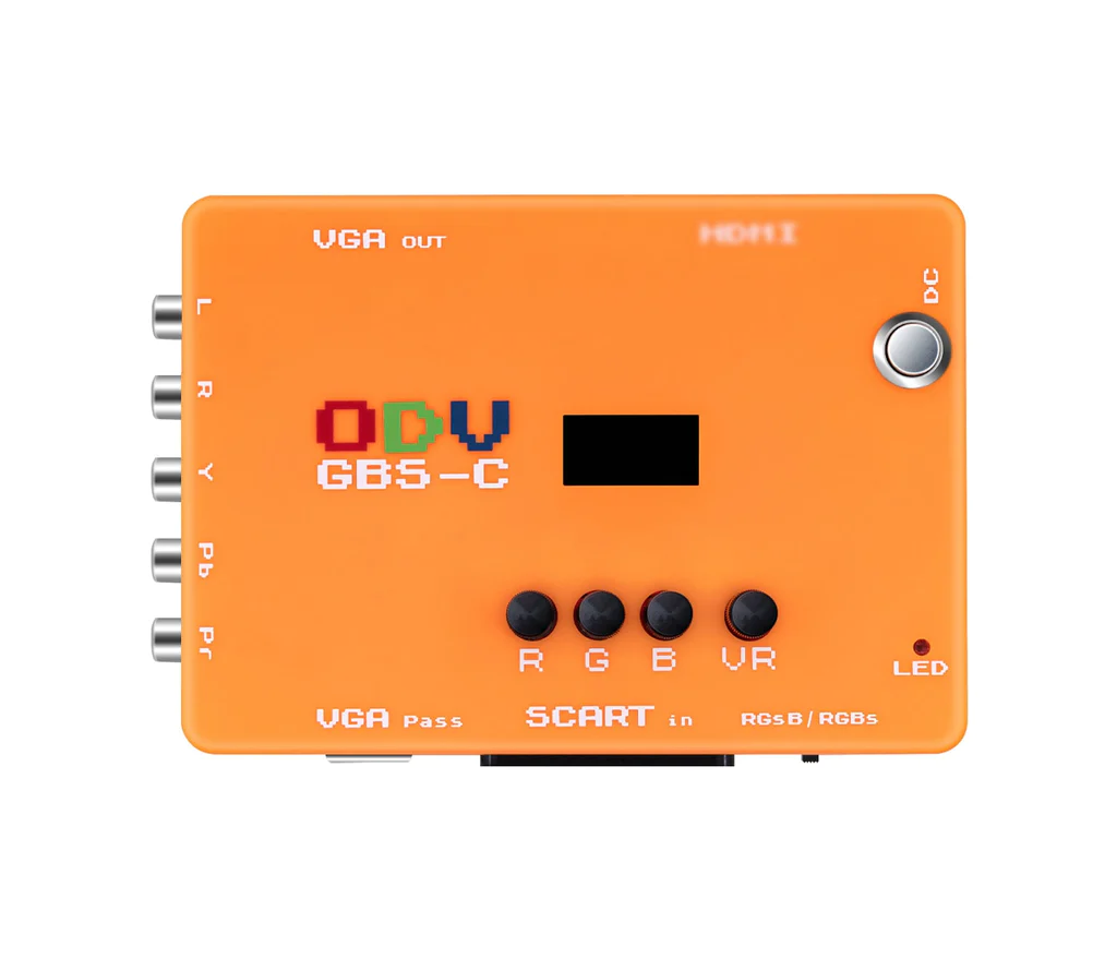 Retro Gaming Cabinet - Mcbazel ODV-GBS-C bileşen VGA/VGA VGA/HDMI tarama