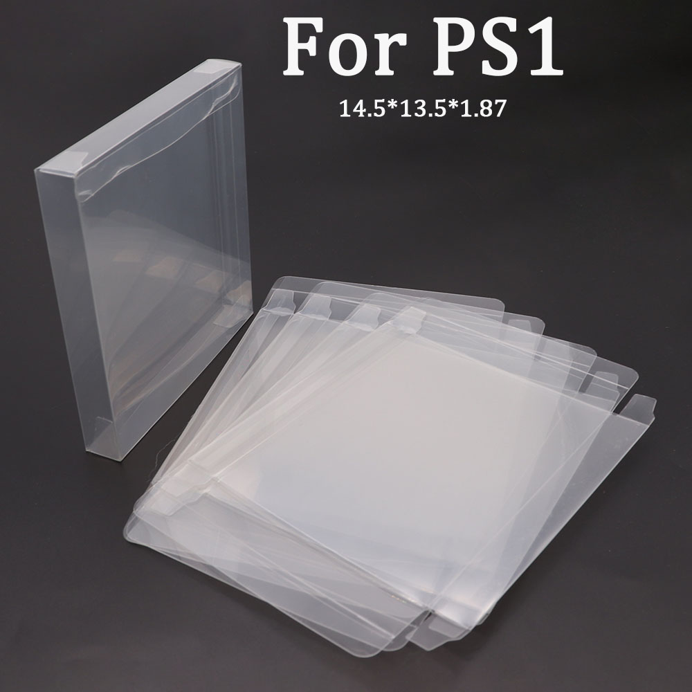 Game Cartridge Case - 2/5/10/adet/grup Şeffaf Şeffaf PET Plastik Kutu