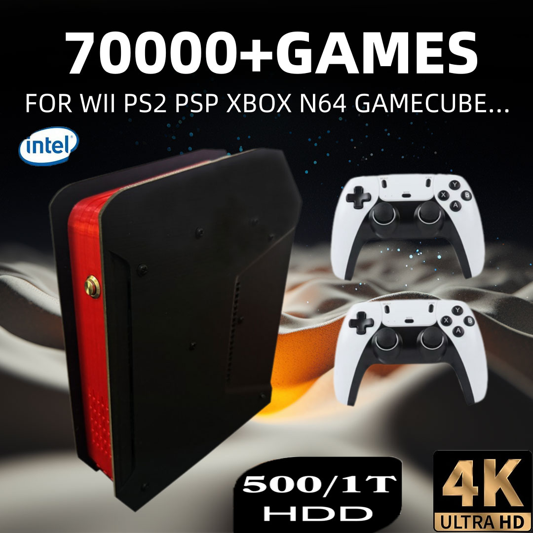 Retro Gaming Devices - X4 Retro video oyunu konsolu 1T