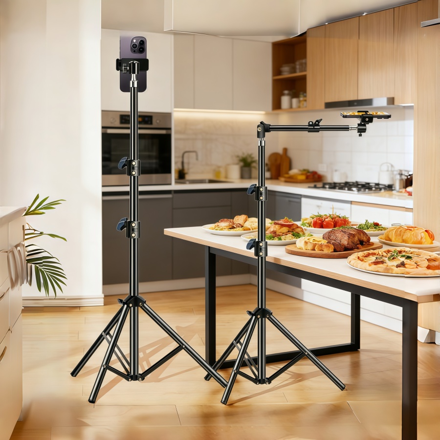 Retro Gaming And Projector - Cep Telefonu Standı Zemin Tripod'u Yatay