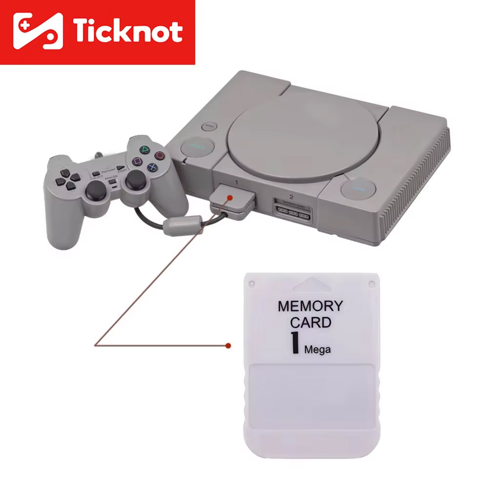 Memory Card Ps1 - TicKnot 1 MB Hafıza Kartı 1
