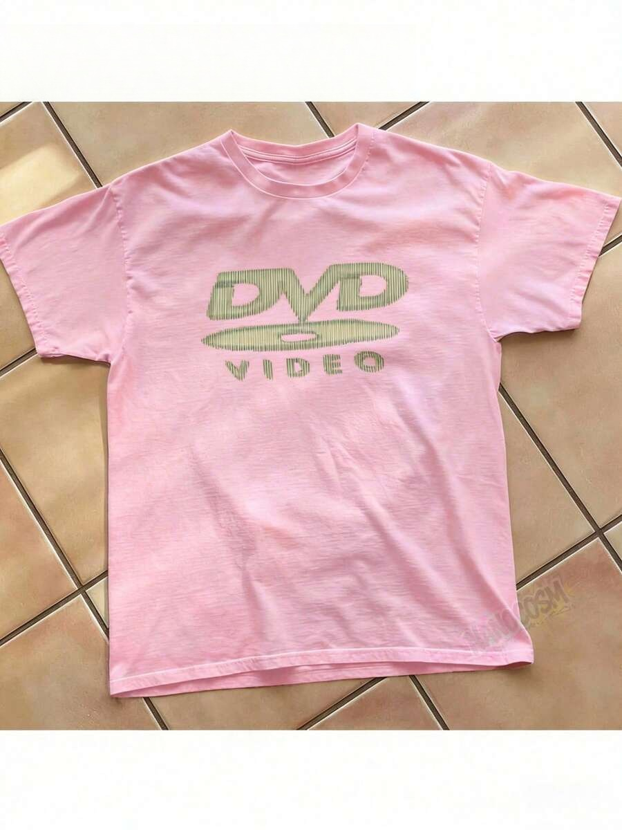 Retro Gaming Shirt - [100% Pamuk] DVD Video Nostaljik Yeşil