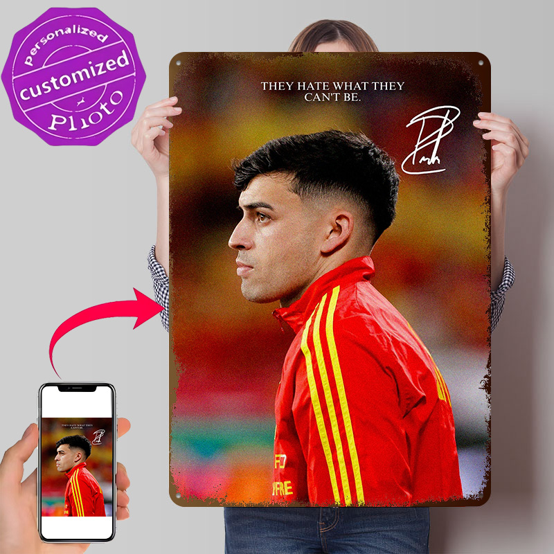 Retro Gaming Jersey - Pedri İspanya Forması 3D Baskılı Doku