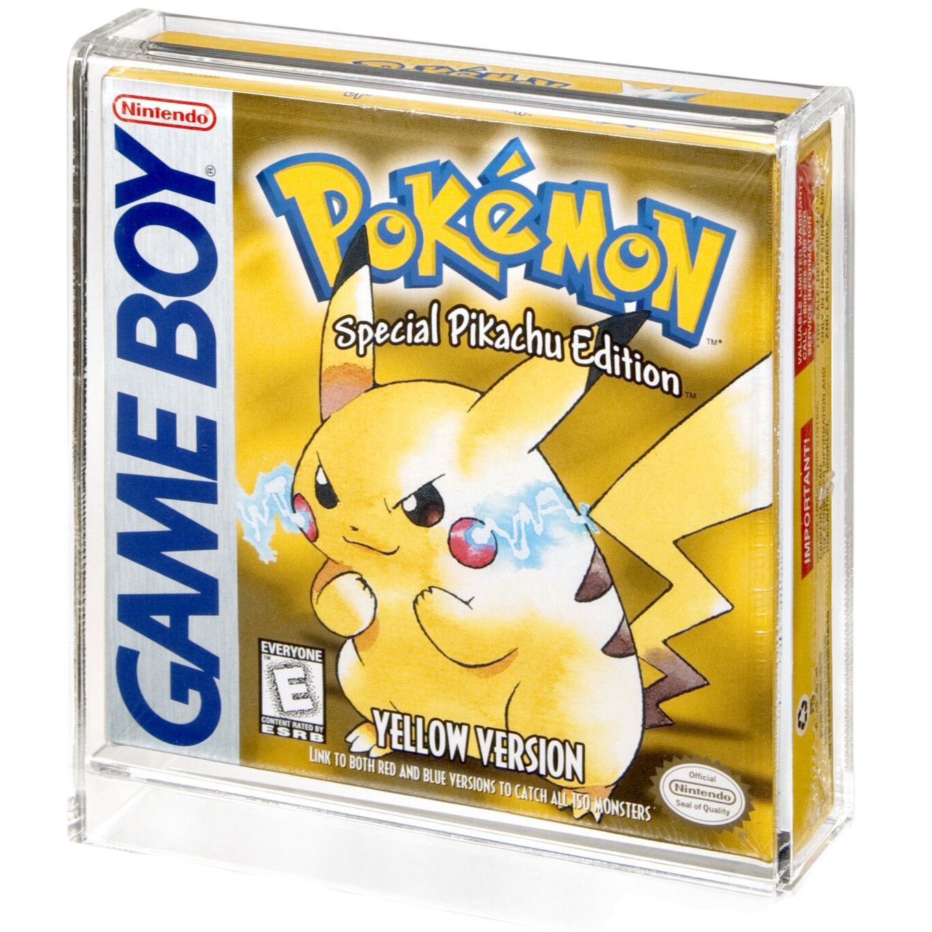 Game Cartridge Case - Lüks şeffaf akrilik koruyucu kılıf oyun