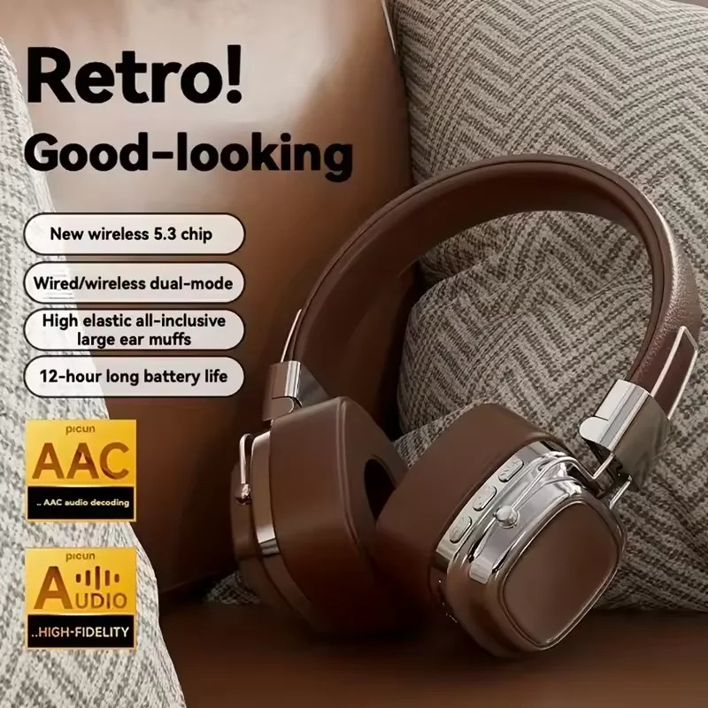 Retro Gaming Cables - 2025 Yeni 5.3 Katlanabilir Kablosuz Bluetooth