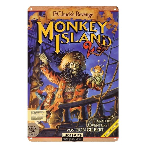 Retro Gaming Pictures - Monkey Island 2 Commodore Amiga Retro