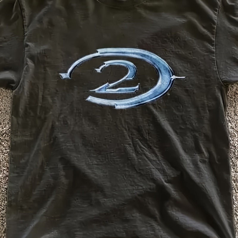 Retro Gaming Shirt - Retro Halo 2 Oyuncu Tişörtü Erkek