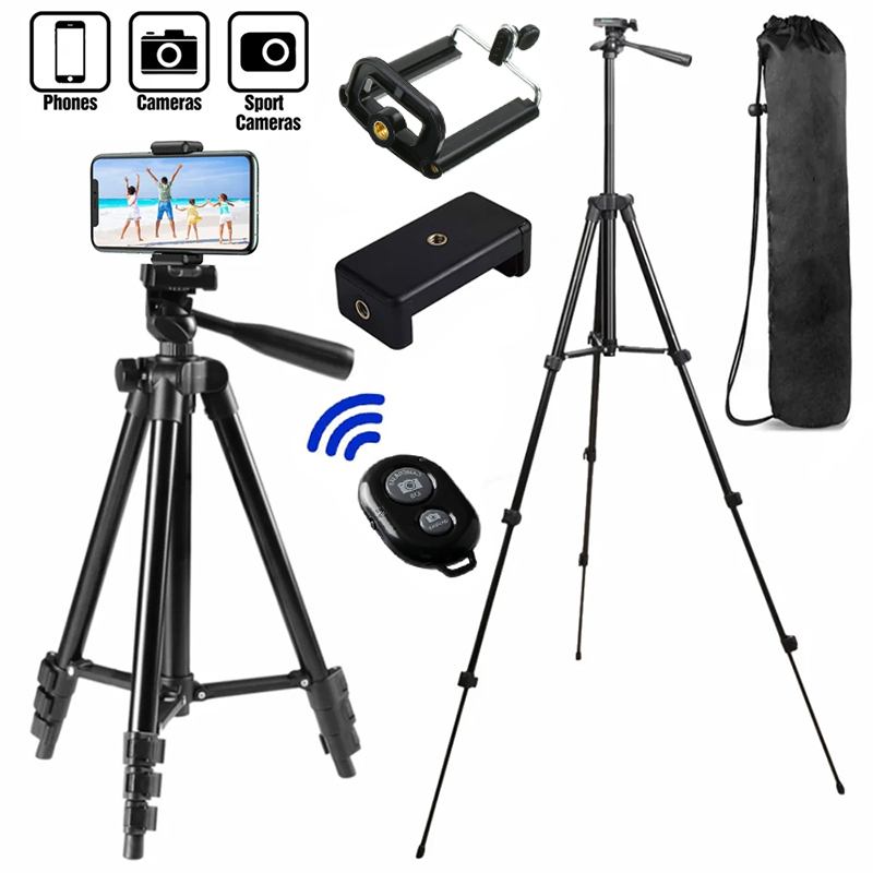 Retro Gaming And Projector - Tripod telefon için 102cm Video kayıt