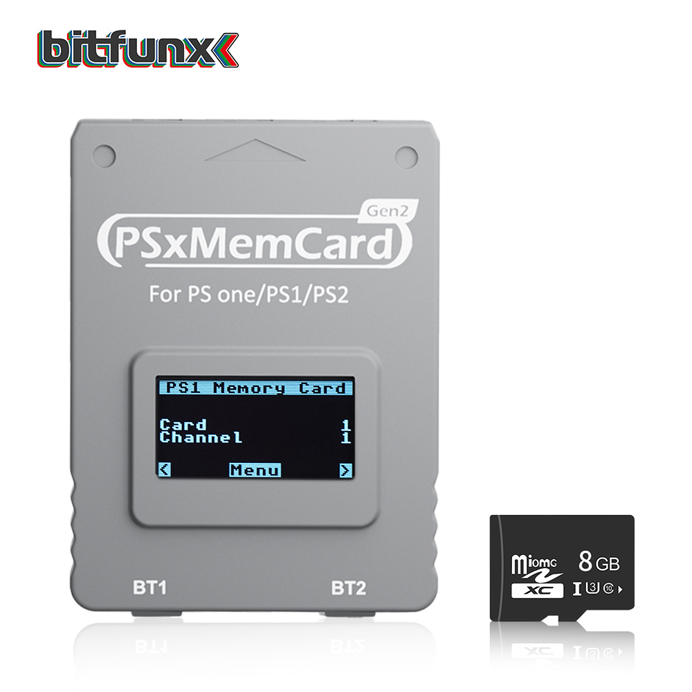 Memory Card Ps1 - Bitfunx PSxMemCard Gen2 Mağazası Oyun PlayStation1