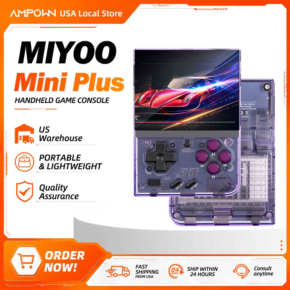 Retro Gaming Devices - Miyoo Mini+ Retro El Oyun Konsolu