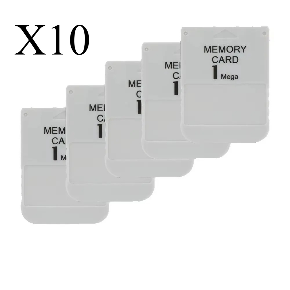 Memory Card Ps1 - 10x PS1 Hafıza Kartı İÇİN PS1
