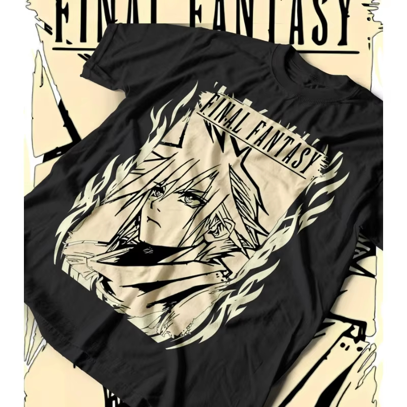 Retro Gaming Shirt - Final Fantasy VII Rebirth FF7 Tişört