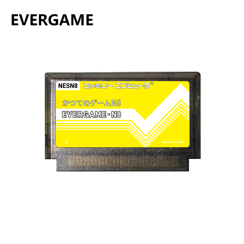 Retro Gaming Nostalgia - REMANK EVERGAME N8 NES Kartuş Süper