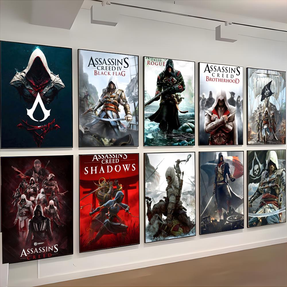 Retro Gaming Pictures - Oyun aksanı A-Assassins Creed Posteri retro