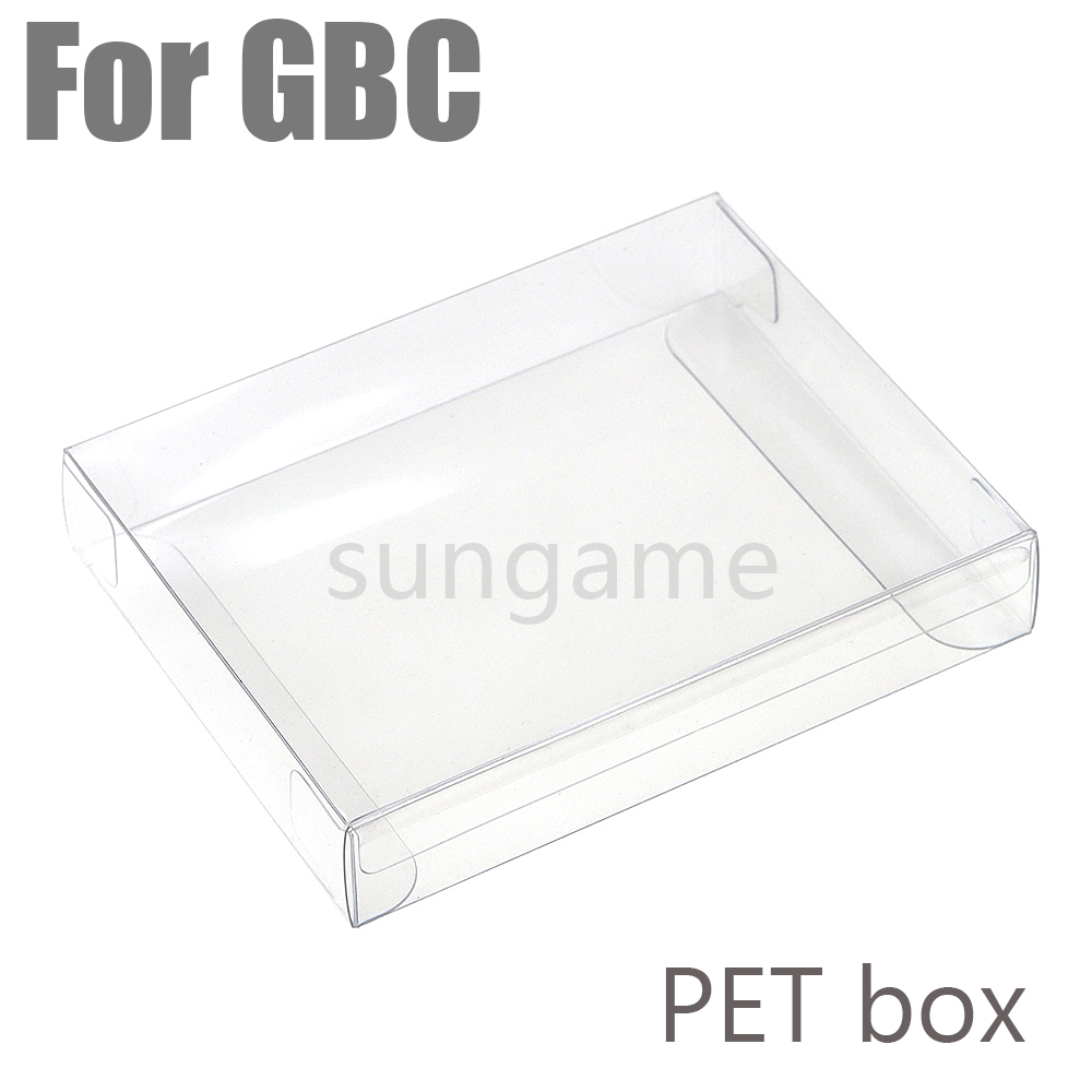 Game Cartridge Case - 3 adet PET Ekran Kutusu GBC
