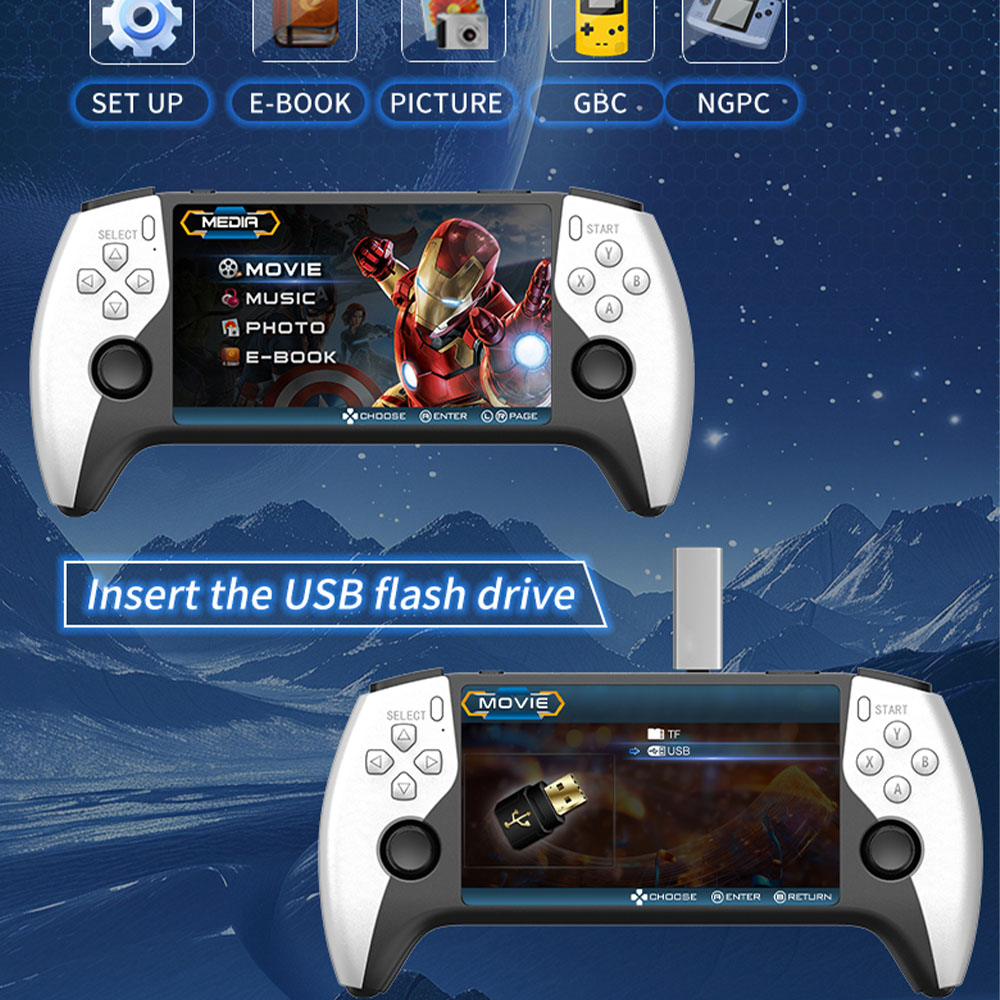 2026 Yeni SF3500 5 İnç El Tipi - Retro Gaming Devices incelemesi ve fiyatı