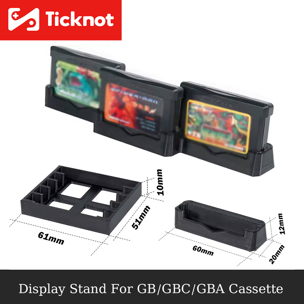 3D Baskı Oyun Depolama Standı  - Game Cartridge Case incelemesi ve fiyatı