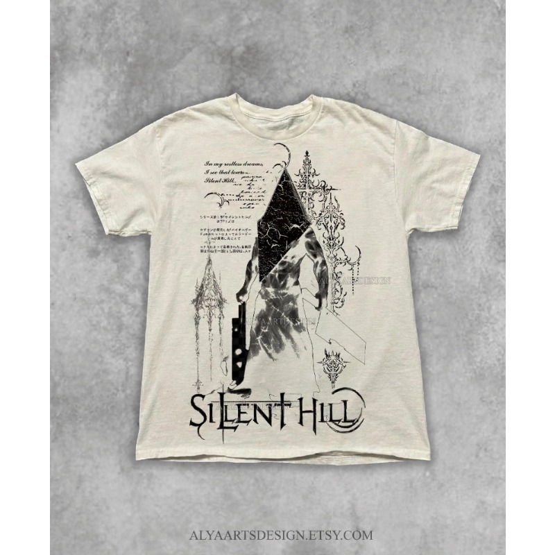 Silent Hill 2 Pyramid Head Tiş - Retro Gaming Shirt incelemesi ve fiyatı