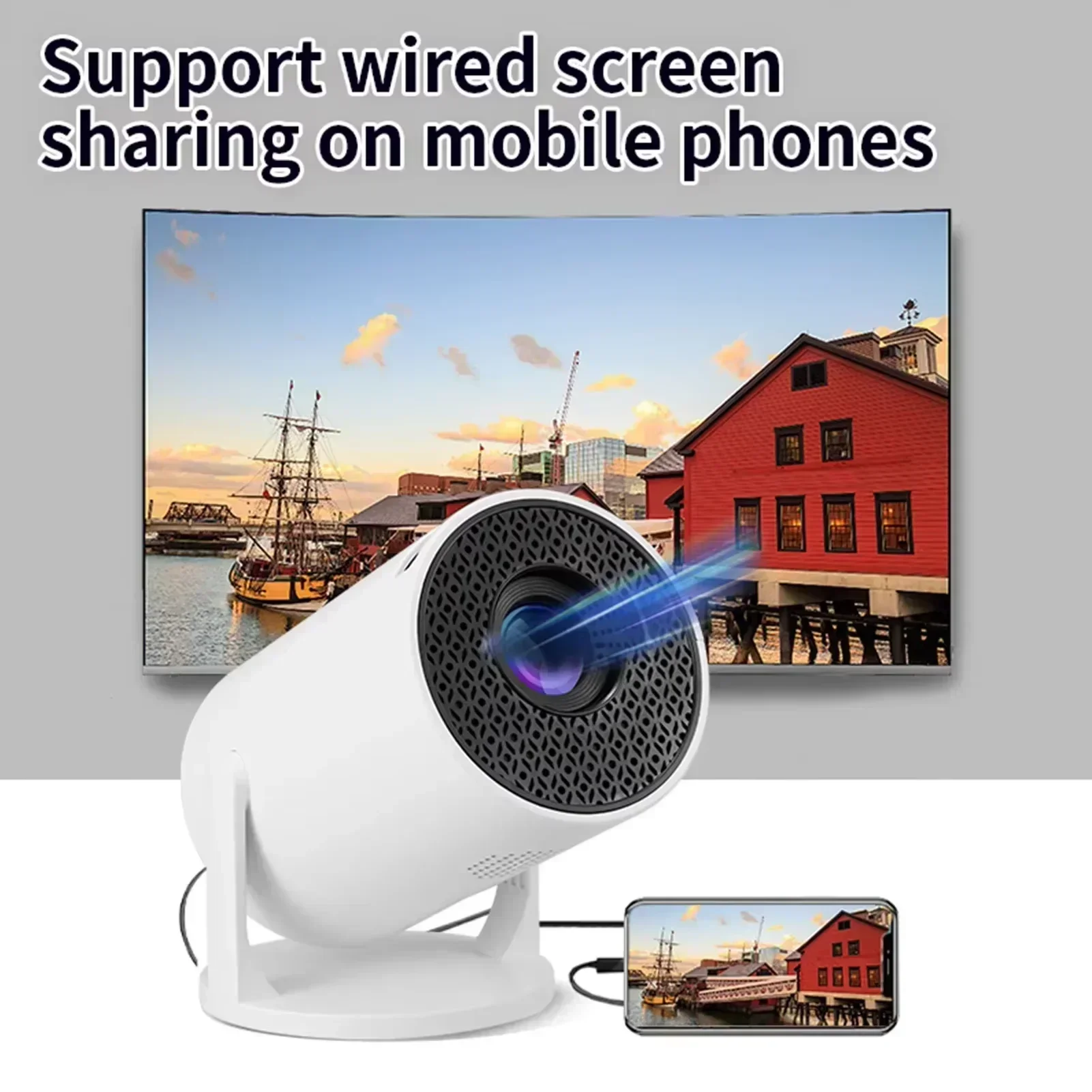 Mini HY300 Akıllı Android Proj - Retro Gaming And Projector incelemesi ve fiyatı