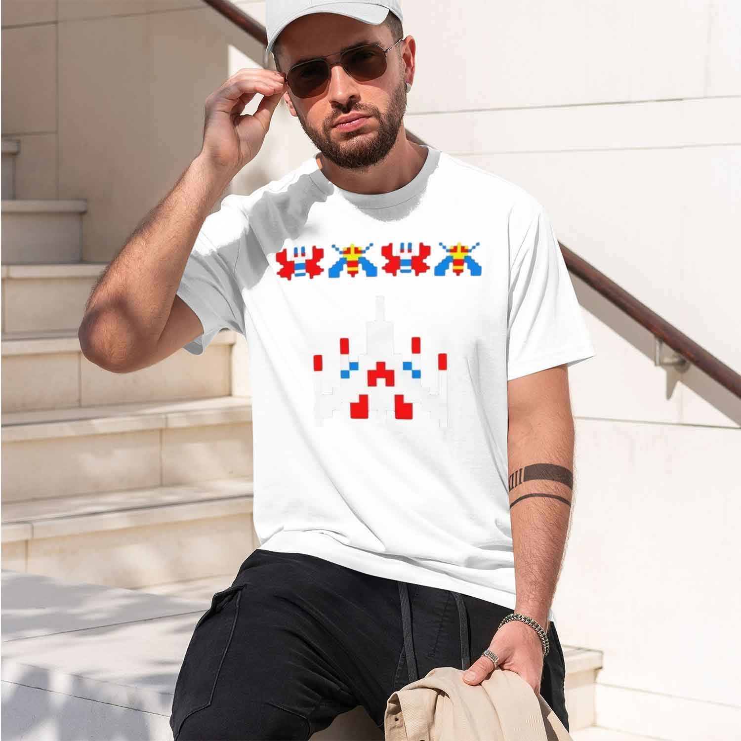80'ler 70'ler Arcade Galaga Vi - Retro Gaming Shirt incelemesi ve fiyatı