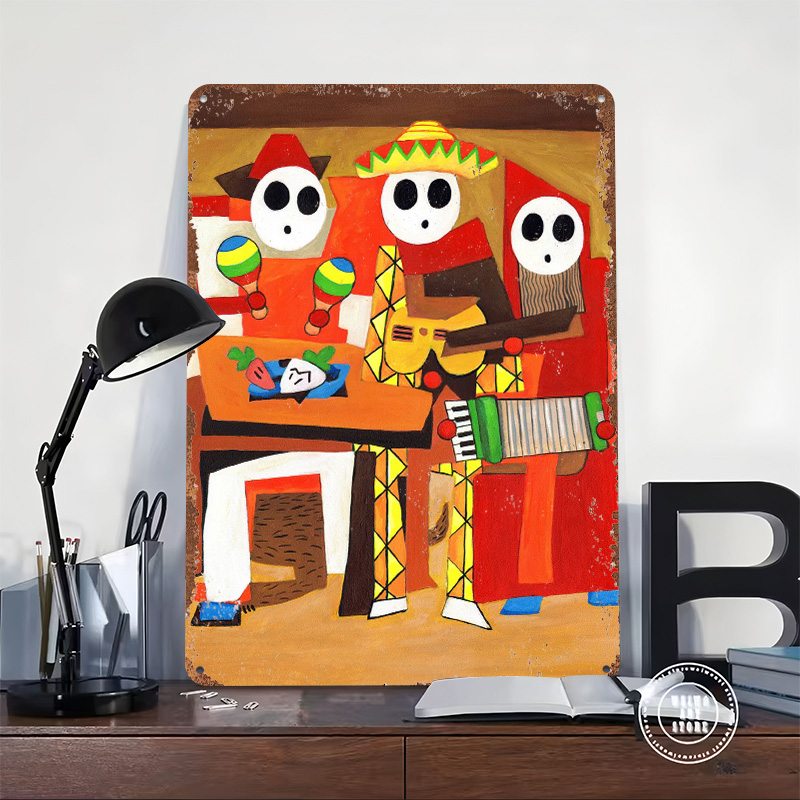 Üç Mariachi Adamı Teneke Plak  - Retro Gaming Guy incelemesi ve fiyatı
