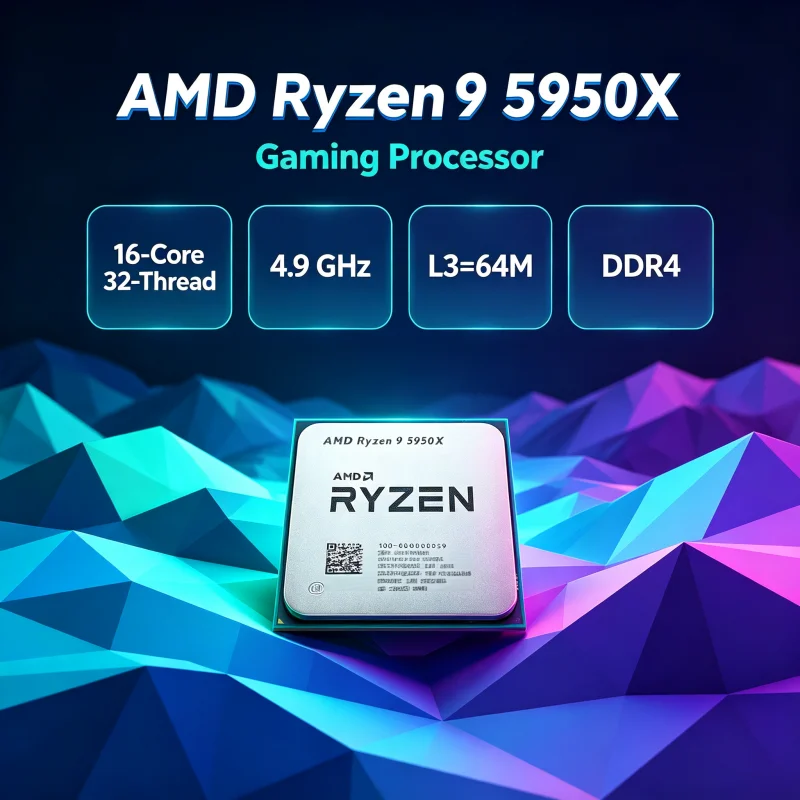 AMD Ryzen 9 5950X DDR4 3.4 GHz - Amd Cpu Ryzen 9 incelemesi ve fiyatı