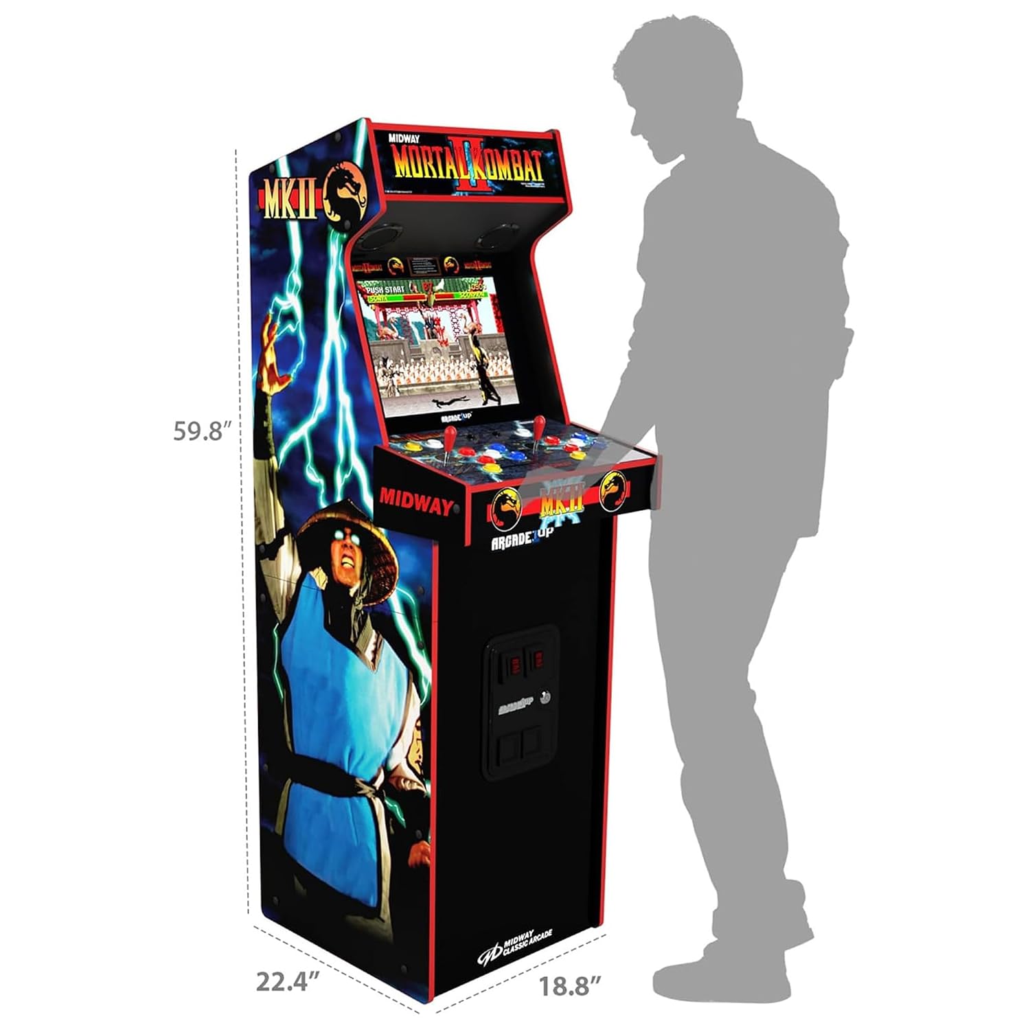 Mortal Kombat II Deluxe Atri O - Retro Gaming Cabinet incelemesi ve fiyatı