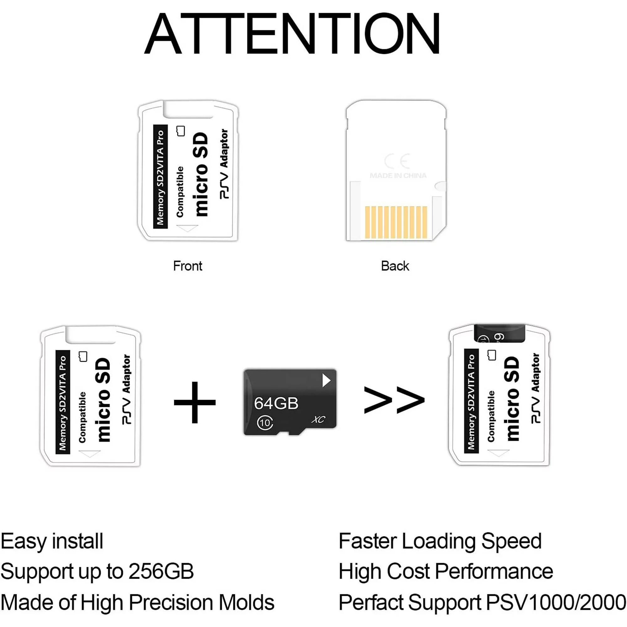 Sd2Vita Pro adaptör 3.0 Ps Vit - Memory Card Ps1 incelemesi ve fiyatı