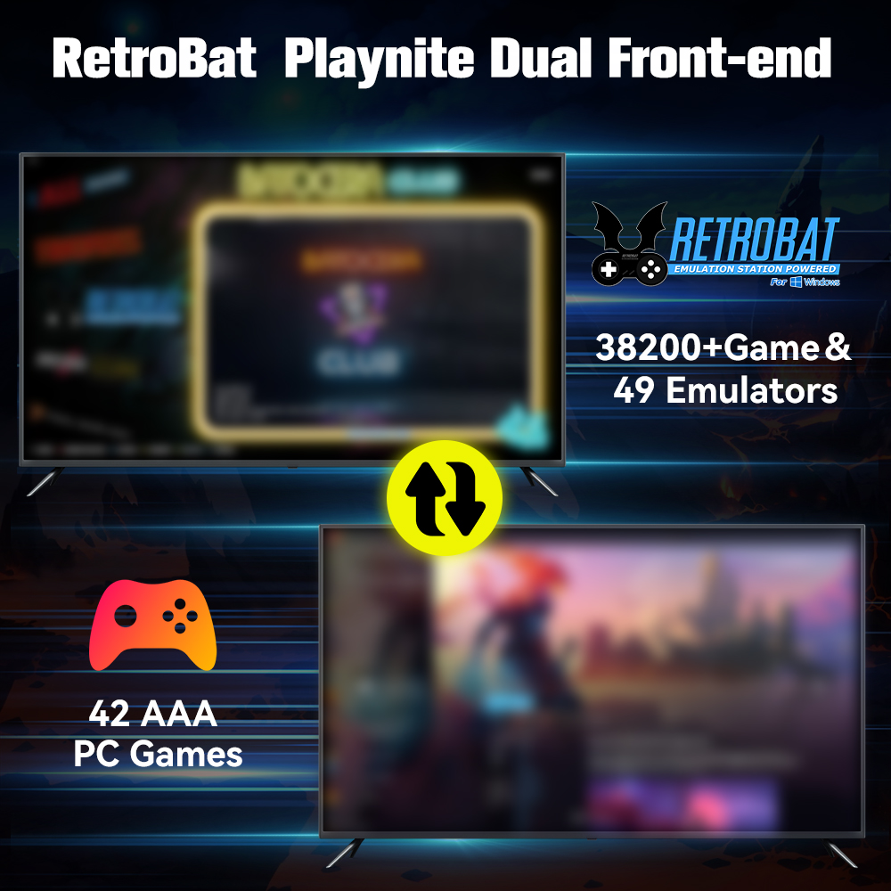 Retrobat&Playnite Sistemi HDD  - Retro Gaming Devices incelemesi ve fiyatı