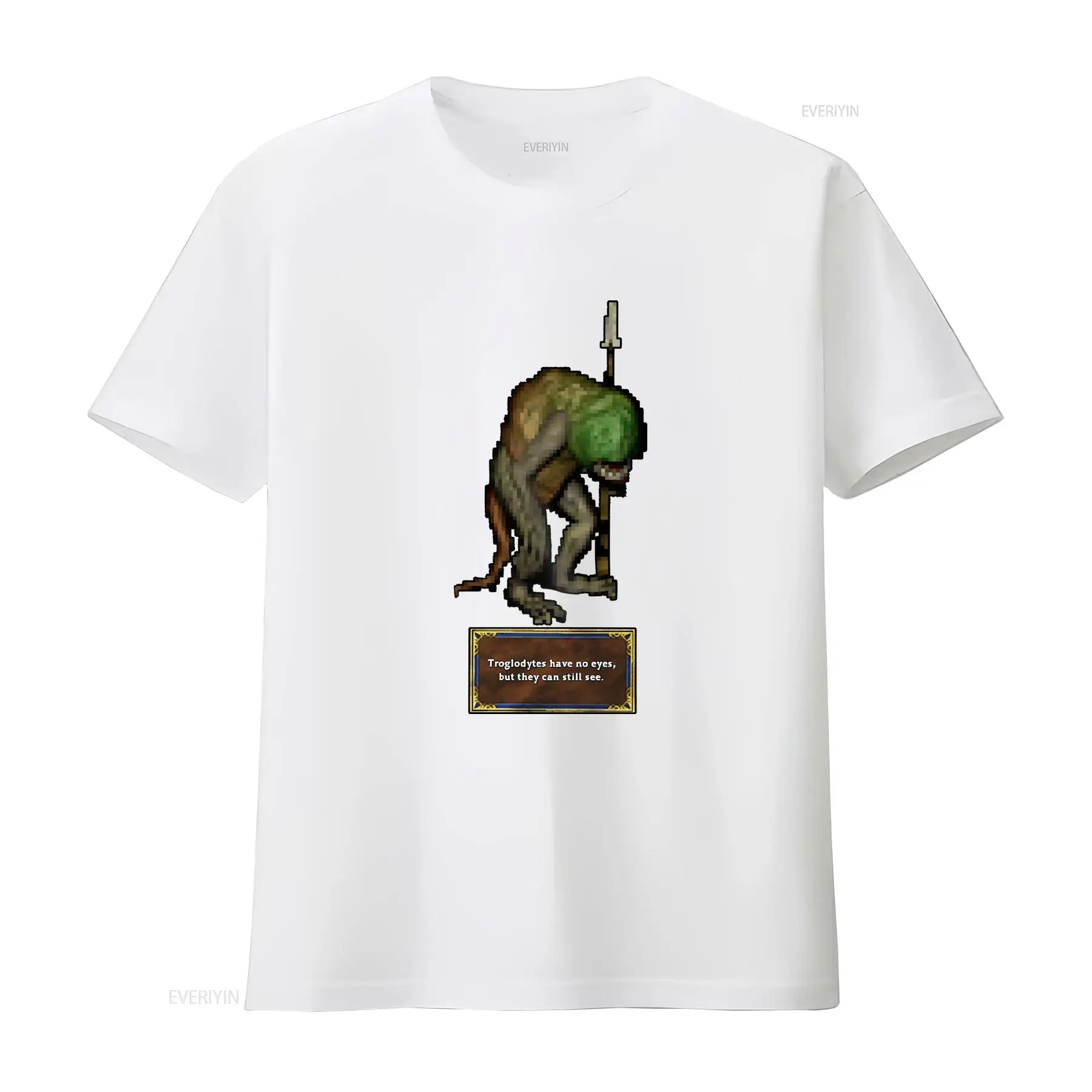 Troglodyte Heroes of Might and - Retro Gaming Shirt incelemesi ve fiyatı