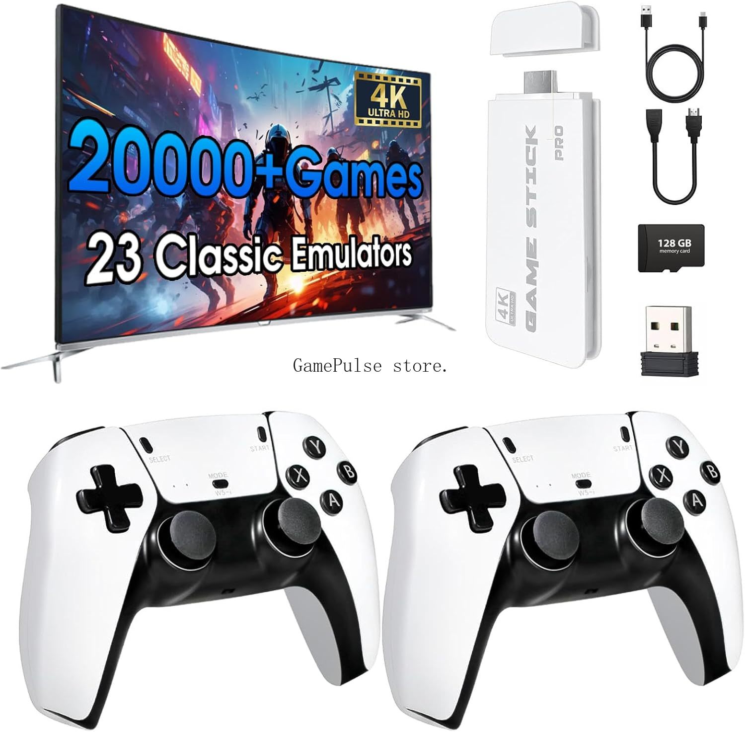 GamePulse 2026 Yeni Retro Oyun - Retro Gaming Emulator Console incelemesi ve fiyatı