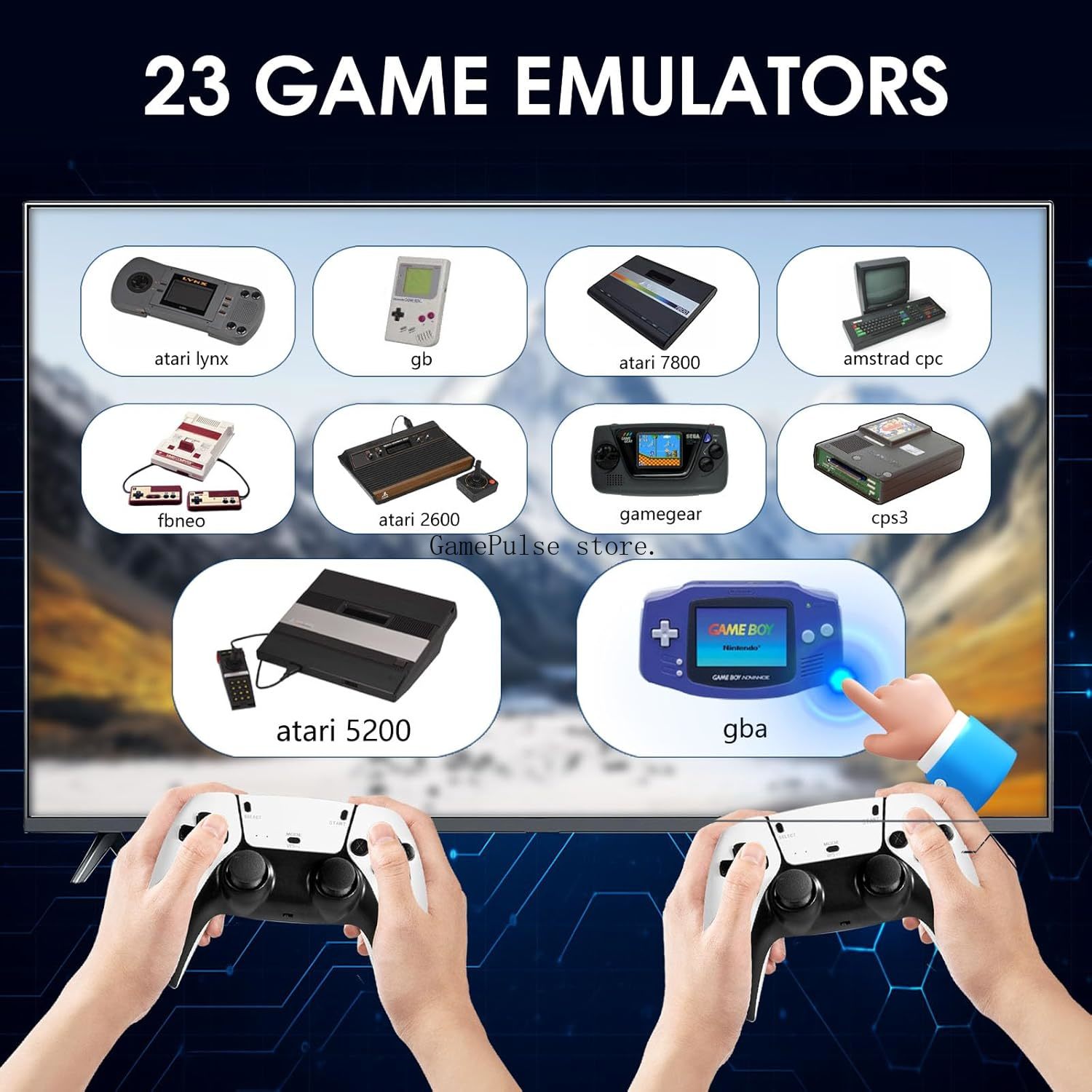 GamePulse 2026 Yeni Retro Oyun - Retro Gaming Emulator Console incelemesi ve fiyatı