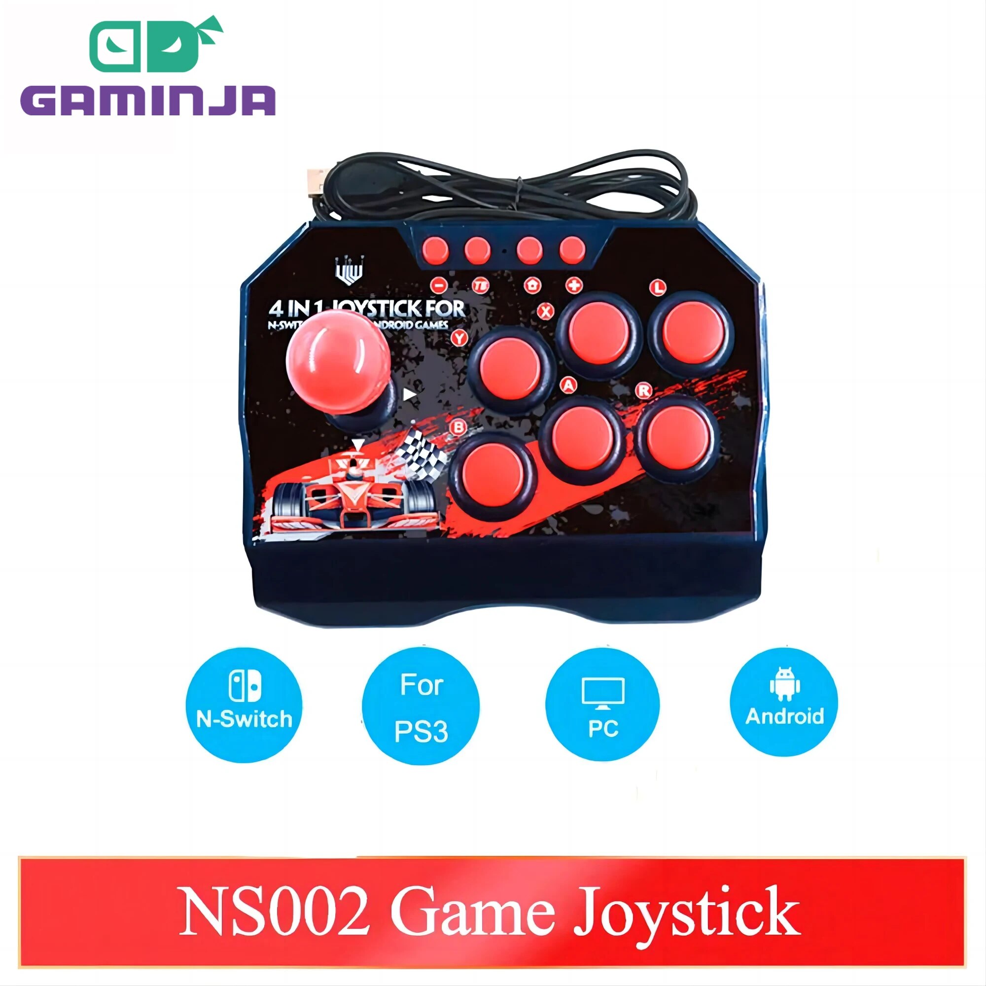 GAMINJA NS002 4 In 1 Retro Arc - Retro Gaming Emulator Console incelemesi ve fiyatı