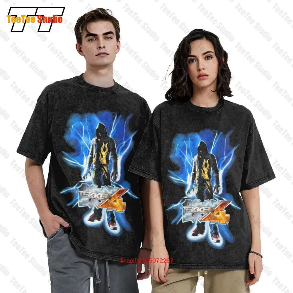 Vintage Tekken 4 Namco Promosy - Retro Gaming Shirt incelemesi ve fiyatı