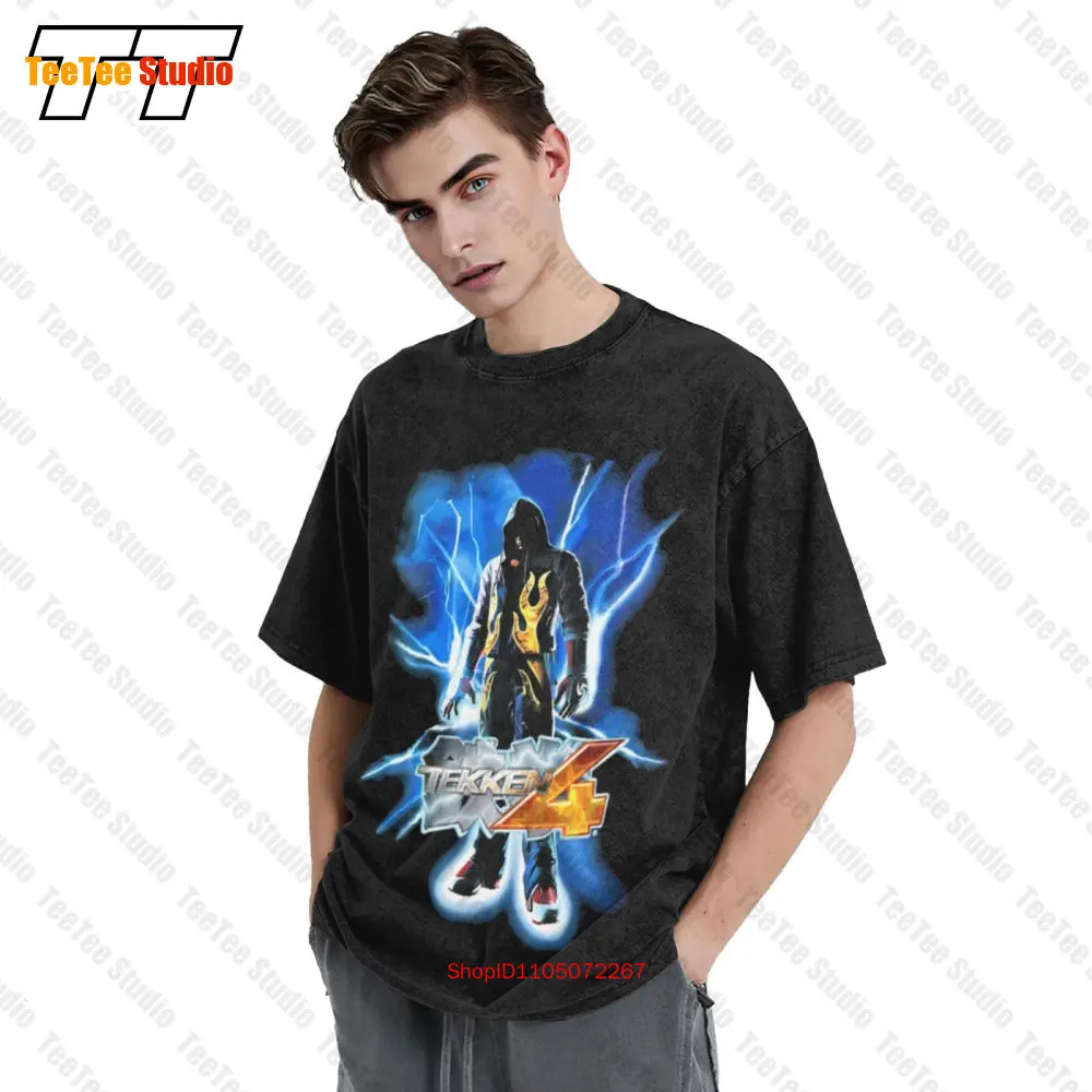 Vintage Tekken 4 Namco Promosy - Retro Gaming Shirt incelemesi ve fiyatı