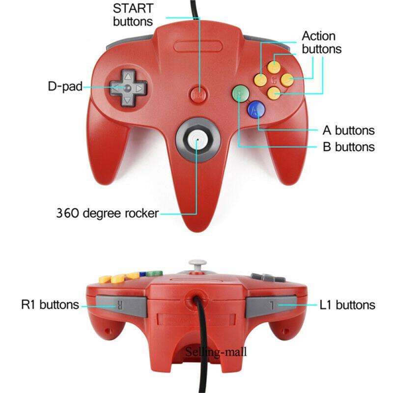 N64 Denetleyici Klasik USB Kab - Retro Gaming Emulator Console incelemesi ve fiyatı