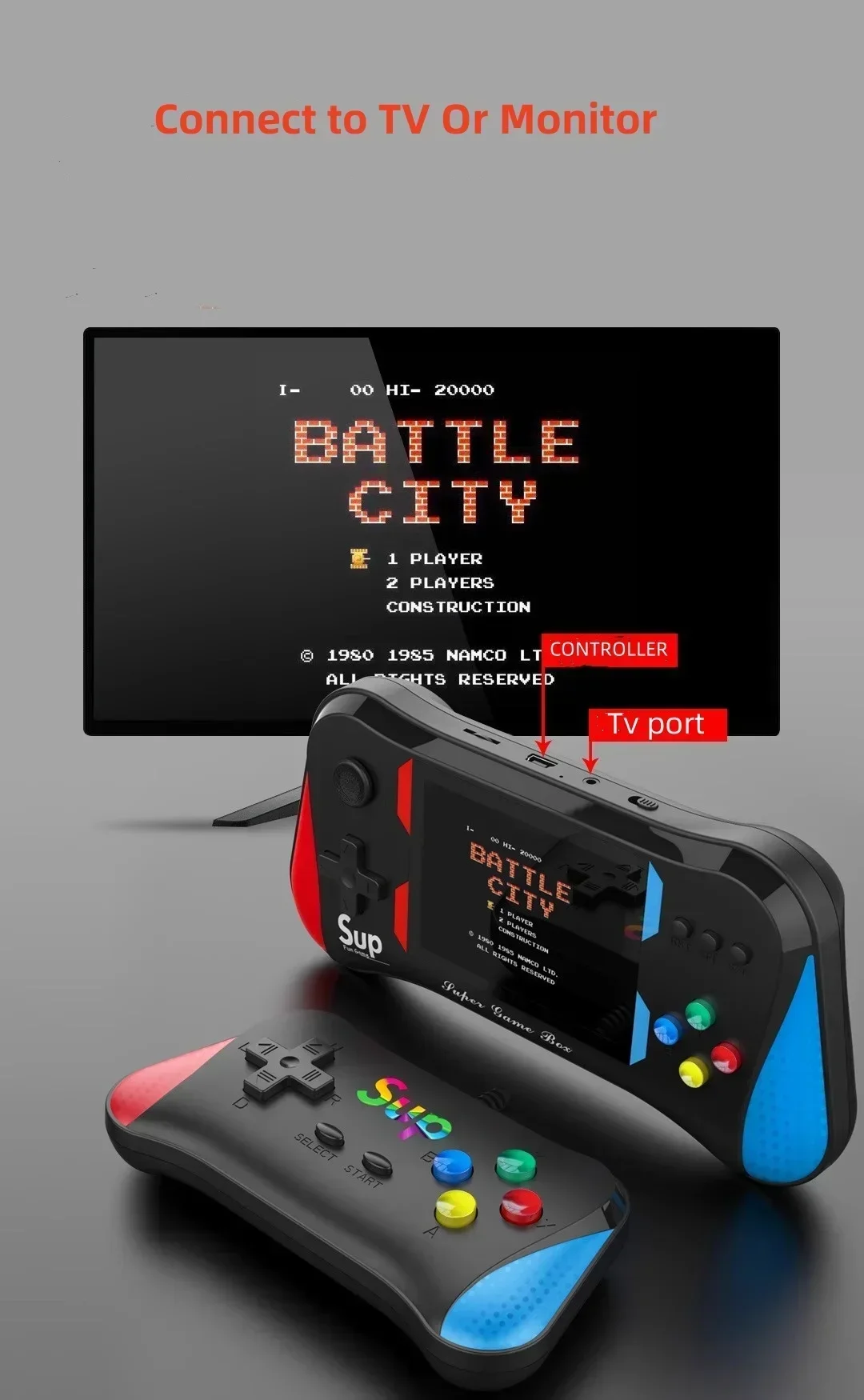Çocuk Oyun Konsolu Palm Retro  - Retro Gaming Nostalgia incelemesi ve fiyatı