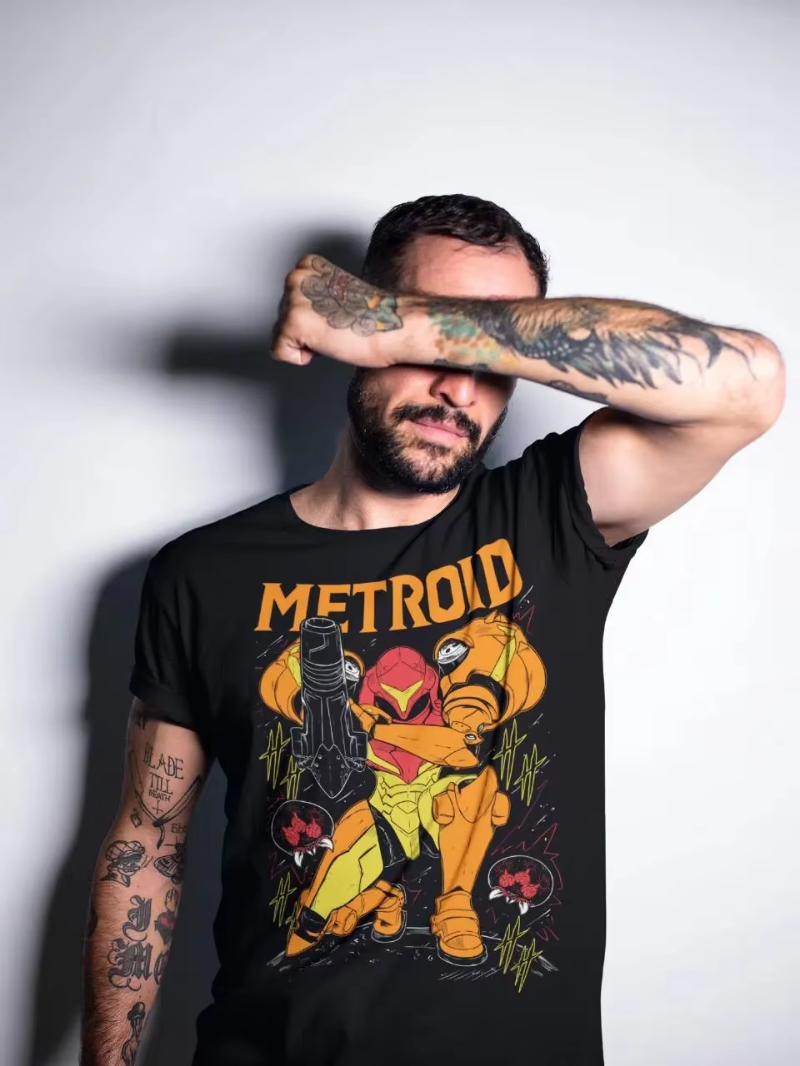 Erkek ve Kadın Yazlık Saf Pamu - Retro Gaming Shirt incelemesi ve fiyatı