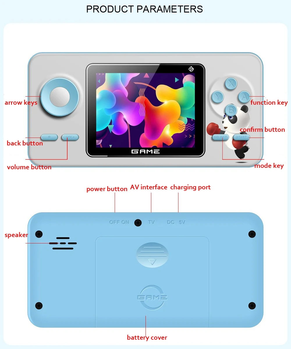 Yeni S5 Mini Retro Video Oyun  - Retro Gaming Devices incelemesi ve fiyatı