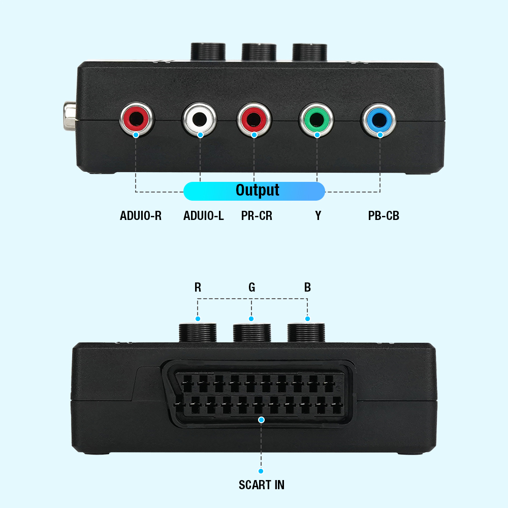 RGBS VGA'dan YPBPR Bileşen Dön - Retro Gaming Nostalgia incelemesi ve fiyatı